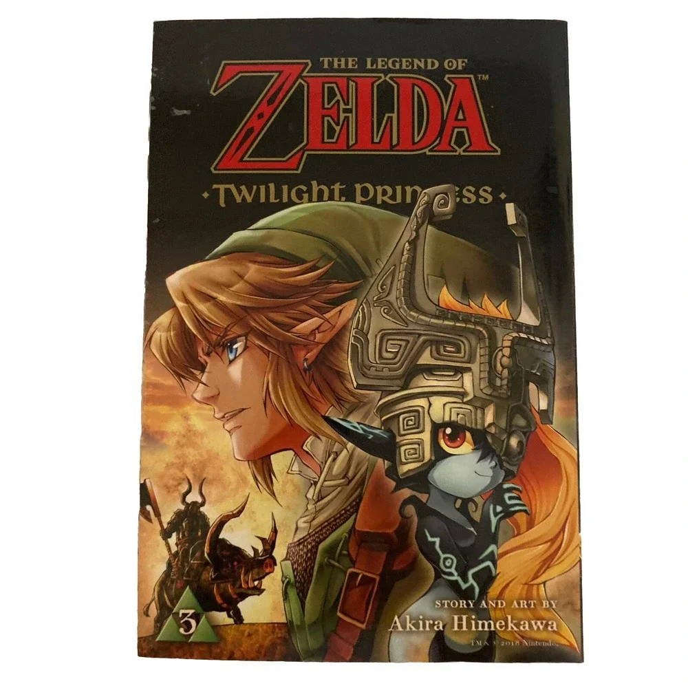 The Legend of Zelda: Twilight Princess 1 2 3 4 5 Graphic Novels Akira Himekawa